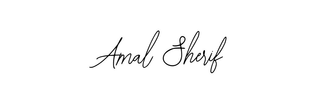 Create a beautiful signature design for name Amal Sherif. With this signature (Bearetta-2O07w) fonts, you can make a handwritten signature for free. Amal Sherif signature style 12 images and pictures png