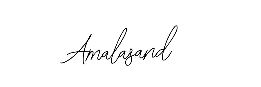 Make a beautiful signature design for name Amalasand. With this signature (Bearetta-2O07w) style, you can create a handwritten signature for free. Amalasand signature style 12 images and pictures png