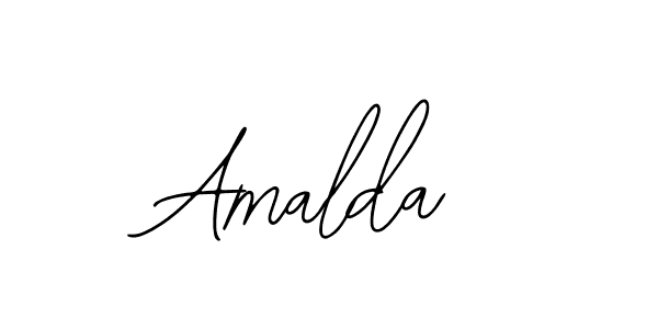 How to make Amalda name signature. Use Bearetta-2O07w style for creating short signs online. This is the latest handwritten sign. Amalda signature style 12 images and pictures png