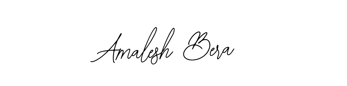 Design your own signature with our free online signature maker. With this signature software, you can create a handwritten (Bearetta-2O07w) signature for name Amalesh Bera. Amalesh Bera signature style 12 images and pictures png