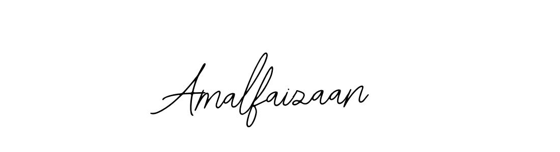 You should practise on your own different ways (Bearetta-2O07w) to write your name (Amalfaizaan) in signature. don't let someone else do it for you. Amalfaizaan signature style 12 images and pictures png