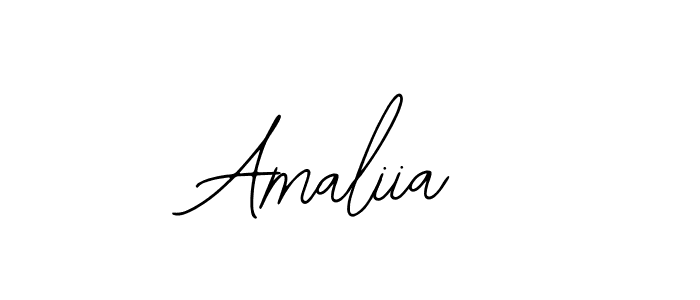 Make a beautiful signature design for name Amaliia. Use this online signature maker to create a handwritten signature for free. Amaliia signature style 12 images and pictures png