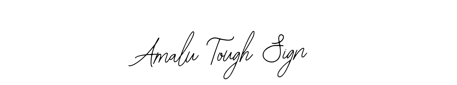 Also You can easily find your signature by using the search form. We will create Amalu Tough Sign name handwritten signature images for you free of cost using Bearetta-2O07w sign style. Amalu Tough Sign signature style 12 images and pictures png