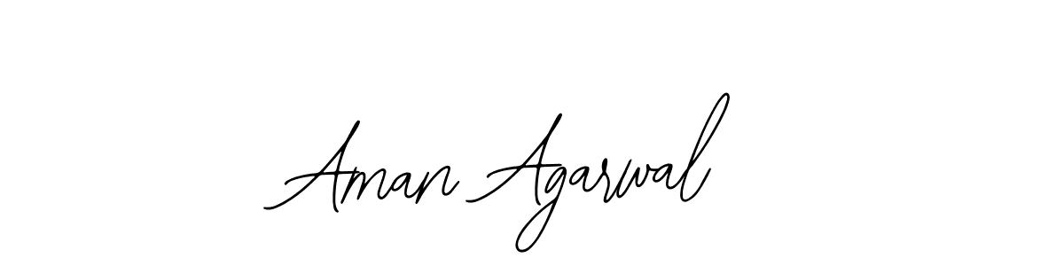 Aman Agarwal stylish signature style. Best Handwritten Sign (Bearetta-2O07w) for my name. Handwritten Signature Collection Ideas for my name Aman Agarwal. Aman Agarwal signature style 12 images and pictures png