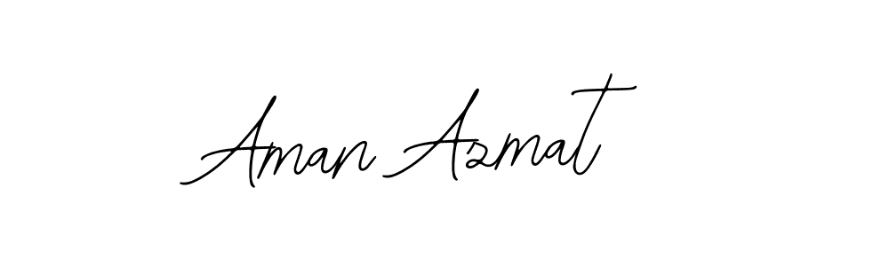 Aman Azmat stylish signature style. Best Handwritten Sign (Bearetta-2O07w) for my name. Handwritten Signature Collection Ideas for my name Aman Azmat. Aman Azmat signature style 12 images and pictures png