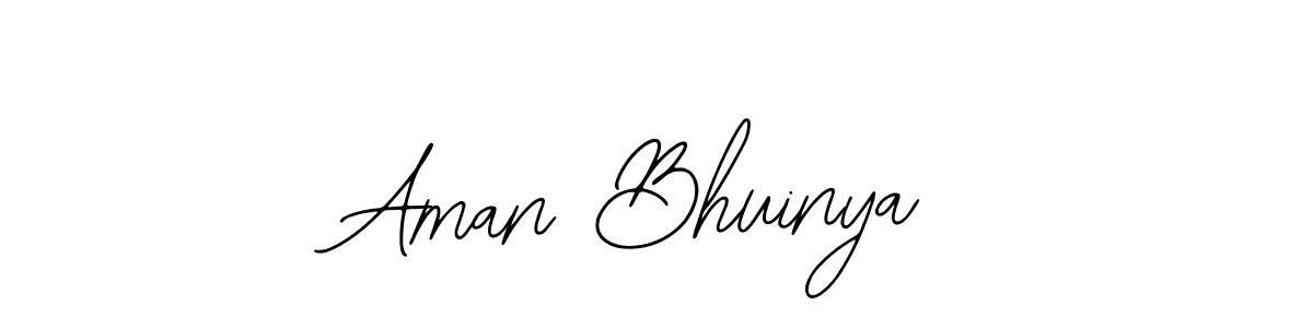 Use a signature maker to create a handwritten signature online. With this signature software, you can design (Bearetta-2O07w) your own signature for name Aman Bhuinya. Aman Bhuinya signature style 12 images and pictures png