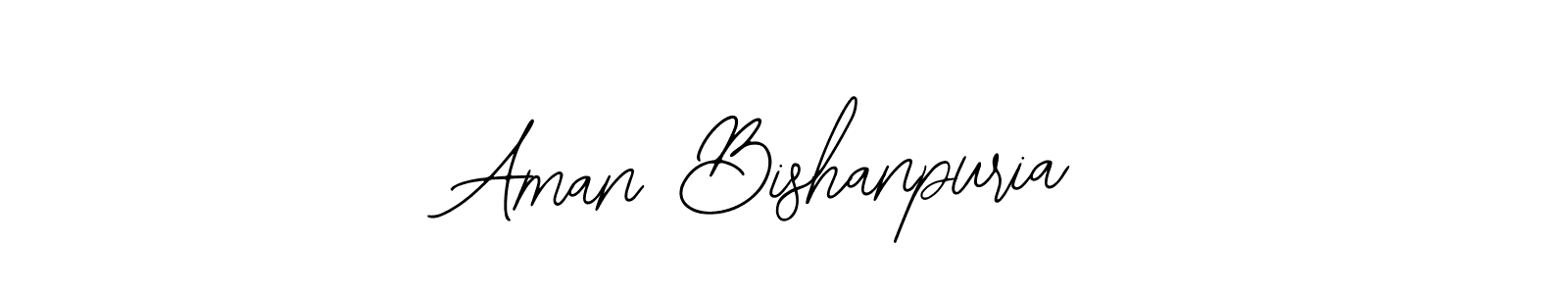 How to make Aman Bishanpuria signature? Bearetta-2O07w is a professional autograph style. Create handwritten signature for Aman Bishanpuria name. Aman Bishanpuria signature style 12 images and pictures png