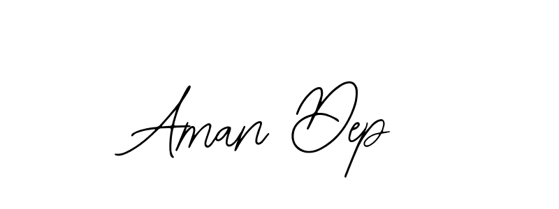 It looks lik you need a new signature style for name Aman Dep. Design unique handwritten (Bearetta-2O07w) signature with our free signature maker in just a few clicks. Aman Dep signature style 12 images and pictures png