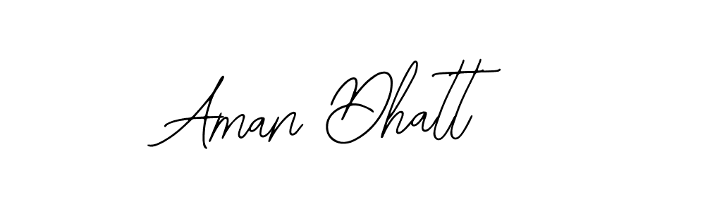 How to Draw Aman Dhatt signature style? Bearetta-2O07w is a latest design signature styles for name Aman Dhatt. Aman Dhatt signature style 12 images and pictures png