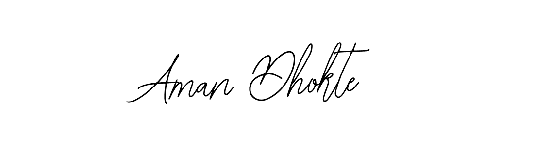 Create a beautiful signature design for name Aman Dhokte. With this signature (Bearetta-2O07w) fonts, you can make a handwritten signature for free. Aman Dhokte signature style 12 images and pictures png