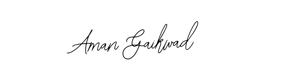 Create a beautiful signature design for name Aman Gaikwad. With this signature (Bearetta-2O07w) fonts, you can make a handwritten signature for free. Aman Gaikwad signature style 12 images and pictures png