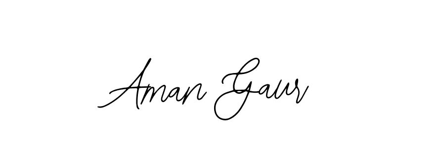 Aman Gaur stylish signature style. Best Handwritten Sign (Bearetta-2O07w) for my name. Handwritten Signature Collection Ideas for my name Aman Gaur. Aman Gaur signature style 12 images and pictures png