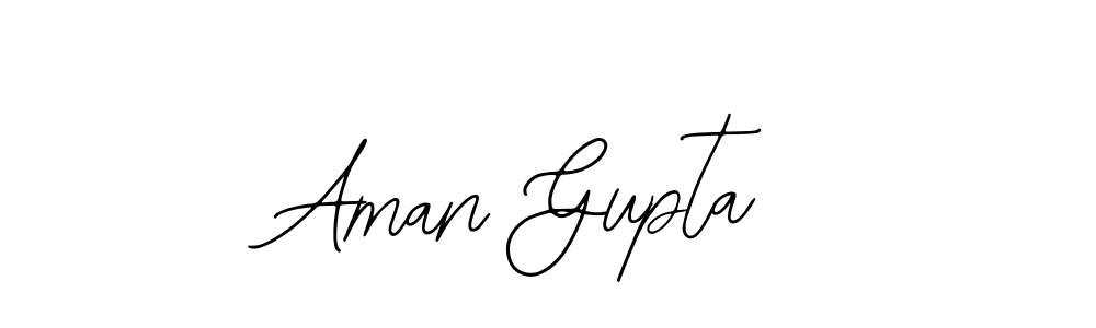 Aman Gupta stylish signature style. Best Handwritten Sign (Bearetta-2O07w) for my name. Handwritten Signature Collection Ideas for my name Aman Gupta. Aman Gupta signature style 12 images and pictures png