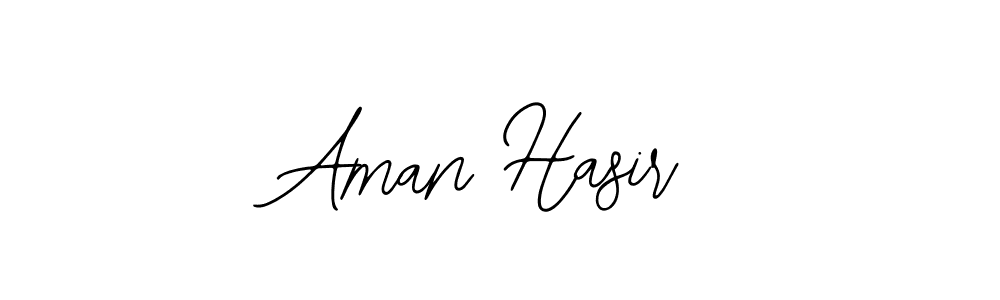It looks lik you need a new signature style for name Aman Hasir. Design unique handwritten (Bearetta-2O07w) signature with our free signature maker in just a few clicks. Aman Hasir signature style 12 images and pictures png