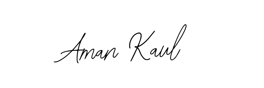 Use a signature maker to create a handwritten signature online. With this signature software, you can design (Bearetta-2O07w) your own signature for name Aman Kaul. Aman Kaul signature style 12 images and pictures png