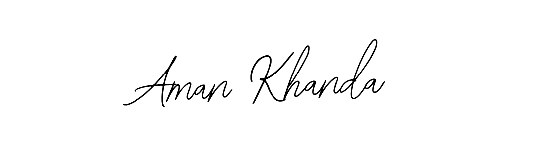 Once you've used our free online signature maker to create your best signature Bearetta-2O07w style, it's time to enjoy all of the benefits that Aman Khanda name signing documents. Aman Khanda signature style 12 images and pictures png