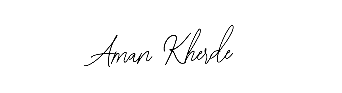 Design your own signature with our free online signature maker. With this signature software, you can create a handwritten (Bearetta-2O07w) signature for name Aman Kherde. Aman Kherde signature style 12 images and pictures png