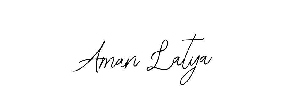 Make a beautiful signature design for name Aman Latya. With this signature (Bearetta-2O07w) style, you can create a handwritten signature for free. Aman Latya signature style 12 images and pictures png