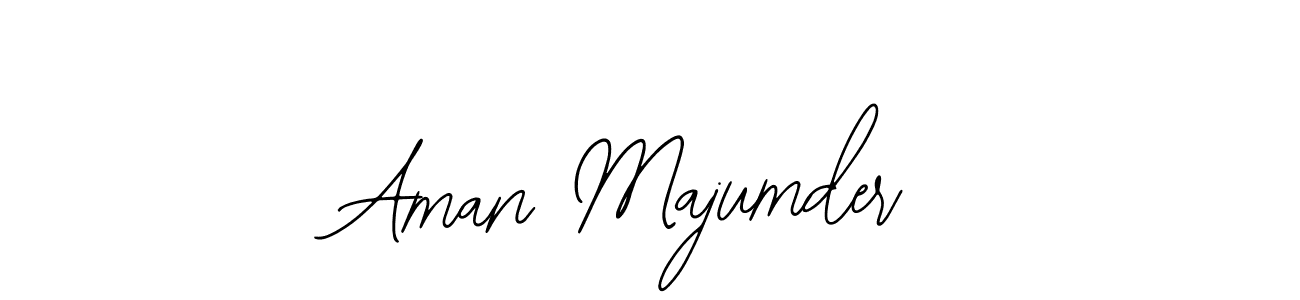 Use a signature maker to create a handwritten signature online. With this signature software, you can design (Bearetta-2O07w) your own signature for name Aman Majumder. Aman Majumder signature style 12 images and pictures png