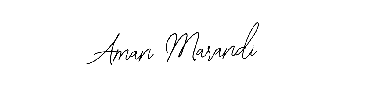 Also we have Aman Marandi name is the best signature style. Create professional handwritten signature collection using Bearetta-2O07w autograph style. Aman Marandi signature style 12 images and pictures png