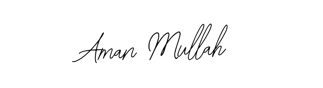 How to Draw Aman Mullah signature style? Bearetta-2O07w is a latest design signature styles for name Aman Mullah. Aman Mullah signature style 12 images and pictures png