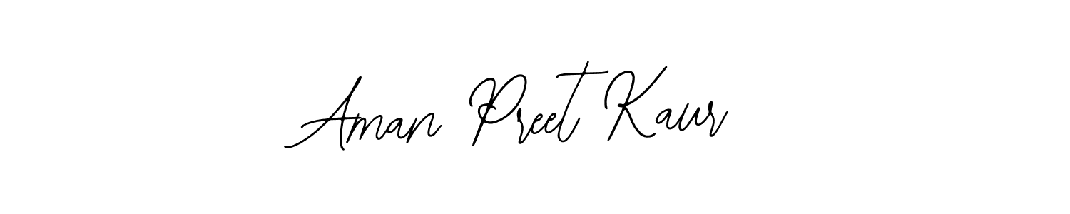 This is the best signature style for the Aman Preet Kaur name. Also you like these signature font (Bearetta-2O07w). Mix name signature. Aman Preet Kaur signature style 12 images and pictures png