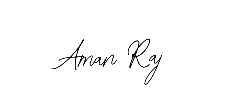 Use a signature maker to create a handwritten signature online. With this signature software, you can design (Bearetta-2O07w) your own signature for name Aman Raj. Aman Raj signature style 12 images and pictures png