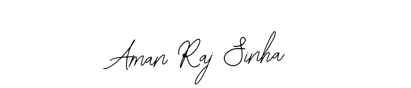 The best way (Bearetta-2O07w) to make a short signature is to pick only two or three words in your name. The name Aman Raj Sinha include a total of six letters. For converting this name. Aman Raj Sinha signature style 12 images and pictures png