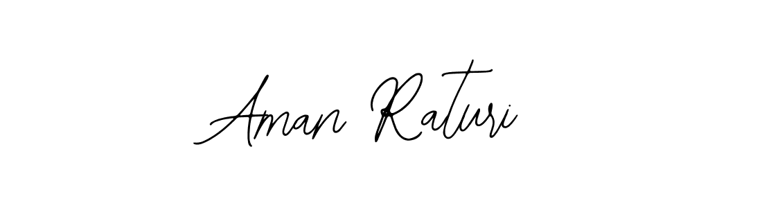 Create a beautiful signature design for name Aman Raturi. With this signature (Bearetta-2O07w) fonts, you can make a handwritten signature for free. Aman Raturi signature style 12 images and pictures png