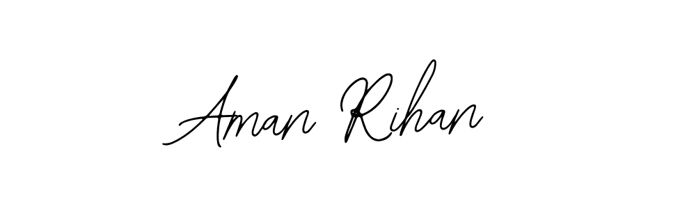 This is the best signature style for the Aman Rihan name. Also you like these signature font (Bearetta-2O07w). Mix name signature. Aman Rihan signature style 12 images and pictures png