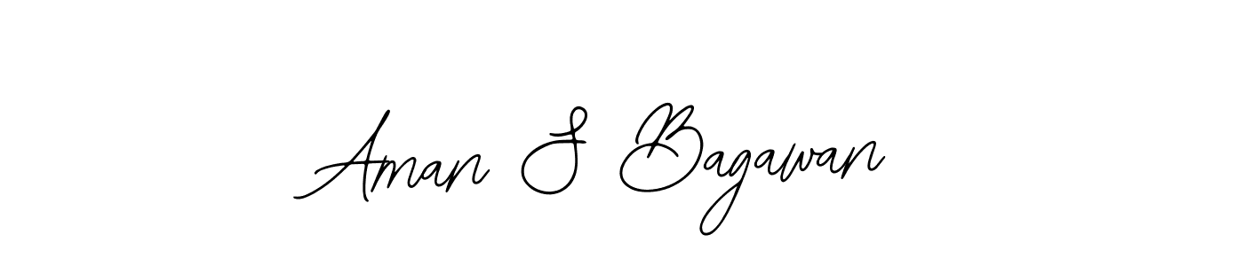 Also we have Aman S Bagawan name is the best signature style. Create professional handwritten signature collection using Bearetta-2O07w autograph style. Aman S Bagawan signature style 12 images and pictures png