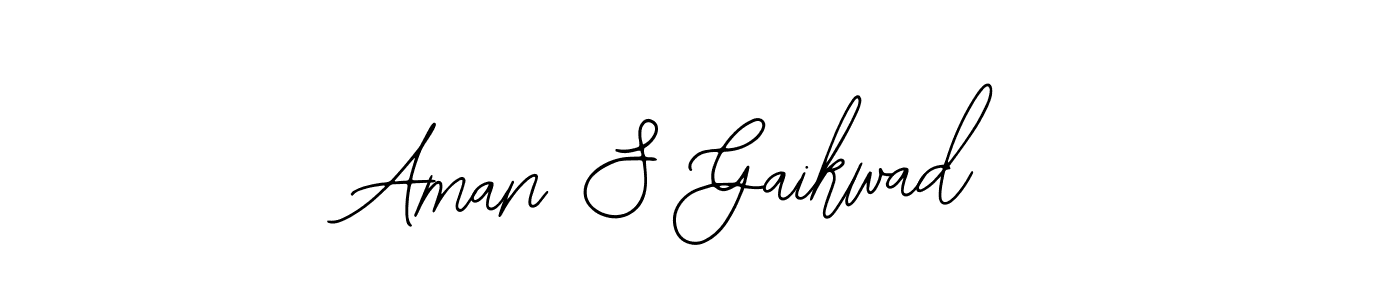 Make a beautiful signature design for name Aman S Gaikwad. Use this online signature maker to create a handwritten signature for free. Aman S Gaikwad signature style 12 images and pictures png