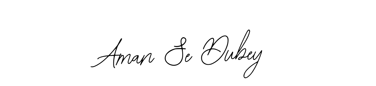 How to make Aman Se Dubey name signature. Use Bearetta-2O07w style for creating short signs online. This is the latest handwritten sign. Aman Se Dubey signature style 12 images and pictures png