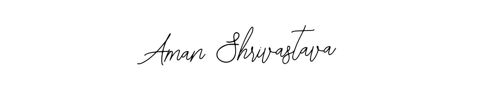 Bearetta-2O07w is a professional signature style that is perfect for those who want to add a touch of class to their signature. It is also a great choice for those who want to make their signature more unique. Get Aman Shrivastava name to fancy signature for free. Aman Shrivastava signature style 12 images and pictures png