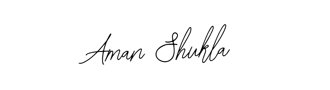 How to make Aman Shukla signature? Bearetta-2O07w is a professional autograph style. Create handwritten signature for Aman Shukla name. Aman Shukla signature style 12 images and pictures png