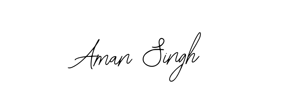 Design your own signature with our free online signature maker. With this signature software, you can create a handwritten (Bearetta-2O07w) signature for name Aman Singh. Aman Singh signature style 12 images and pictures png