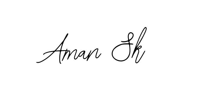 How to Draw Aman Sk signature style? Bearetta-2O07w is a latest design signature styles for name Aman Sk. Aman Sk signature style 12 images and pictures png