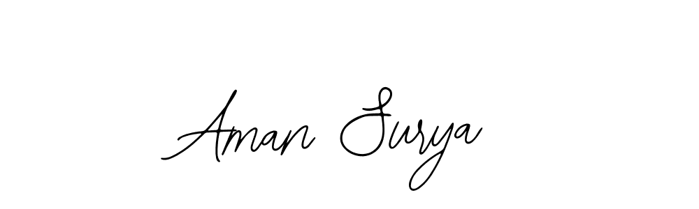 Also we have Aman Surya name is the best signature style. Create professional handwritten signature collection using Bearetta-2O07w autograph style. Aman Surya signature style 12 images and pictures png