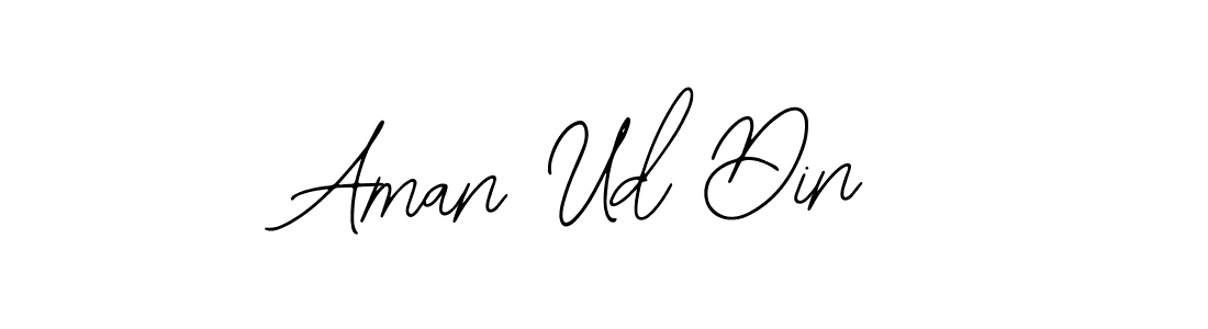 Make a beautiful signature design for name Aman Ud Din. With this signature (Bearetta-2O07w) style, you can create a handwritten signature for free. Aman Ud Din signature style 12 images and pictures png