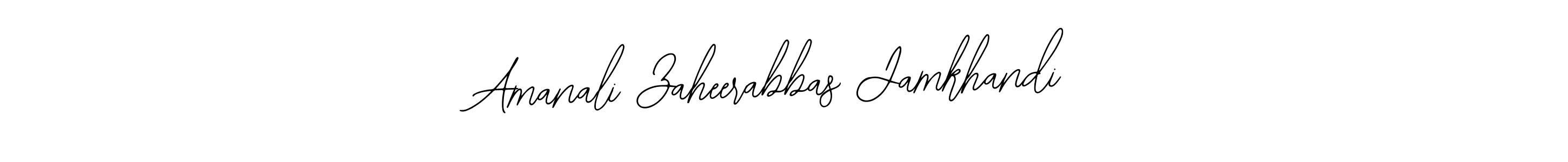 Similarly Bearetta-2O07w is the best handwritten signature design. Signature creator online .You can use it as an online autograph creator for name Amanali Zaheerabbas Jamkhandi. Amanali Zaheerabbas Jamkhandi signature style 12 images and pictures png