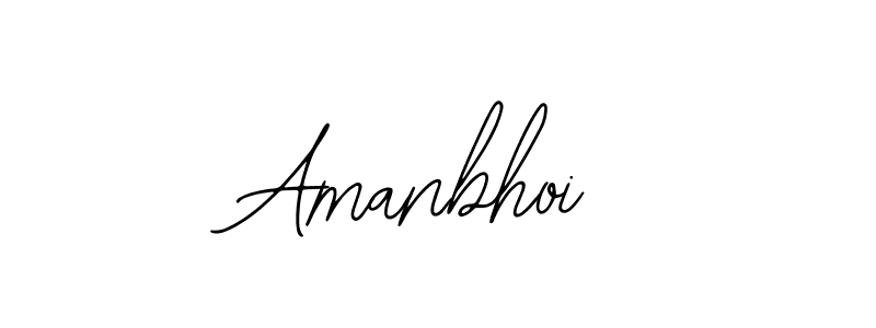 You should practise on your own different ways (Bearetta-2O07w) to write your name (Amanbhoi) in signature. don't let someone else do it for you. Amanbhoi signature style 12 images and pictures png
