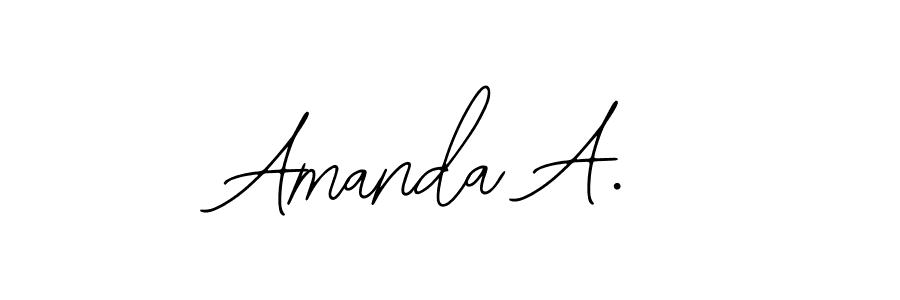Best and Professional Signature Style for Amanda A.. Bearetta-2O07w Best Signature Style Collection. Amanda A. signature style 12 images and pictures png