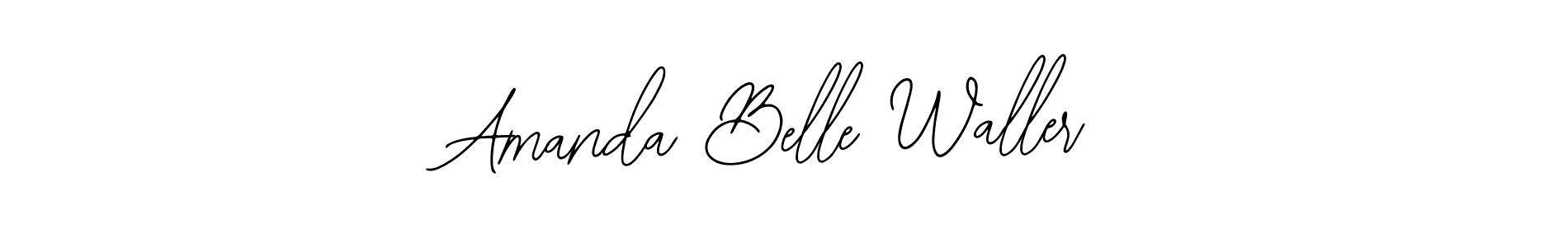 Make a beautiful signature design for name Amanda Belle Waller. Use this online signature maker to create a handwritten signature for free. Amanda Belle Waller signature style 12 images and pictures png