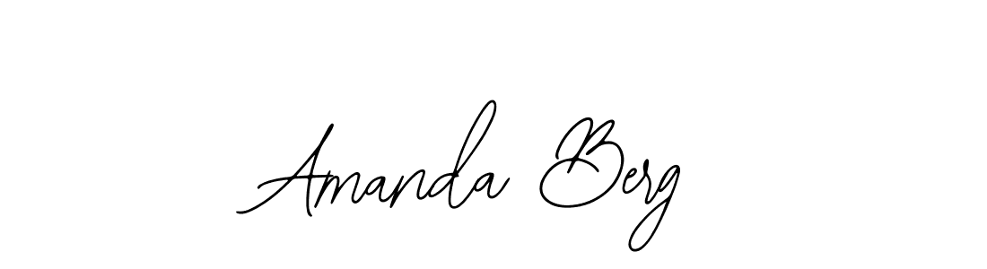 You should practise on your own different ways (Bearetta-2O07w) to write your name (Amanda Berg) in signature. don't let someone else do it for you. Amanda Berg signature style 12 images and pictures png