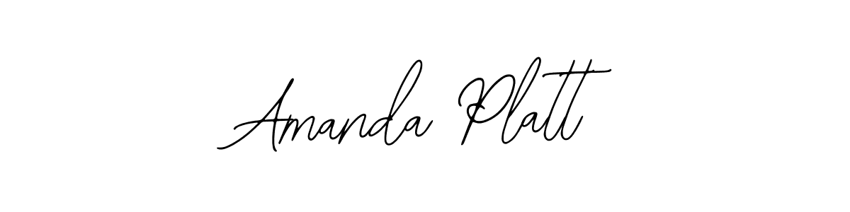 Amanda Platt stylish signature style. Best Handwritten Sign (Bearetta-2O07w) for my name. Handwritten Signature Collection Ideas for my name Amanda Platt. Amanda Platt signature style 12 images and pictures png