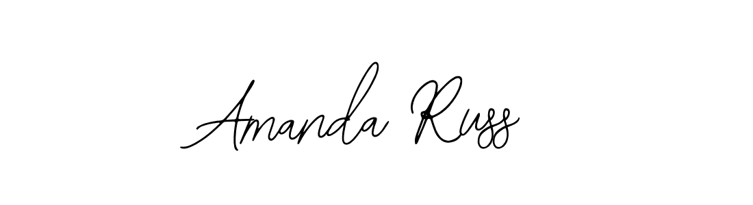 Use a signature maker to create a handwritten signature online. With this signature software, you can design (Bearetta-2O07w) your own signature for name Amanda Russ. Amanda Russ signature style 12 images and pictures png