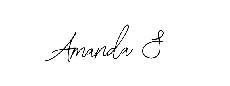 Also You can easily find your signature by using the search form. We will create Amanda S name handwritten signature images for you free of cost using Bearetta-2O07w sign style. Amanda S signature style 12 images and pictures png