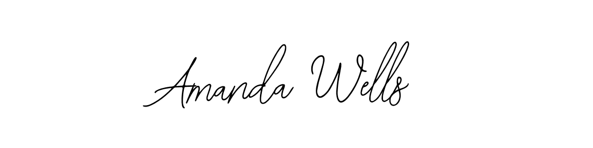 The best way (Bearetta-2O07w) to make a short signature is to pick only two or three words in your name. The name Amanda Wells include a total of six letters. For converting this name. Amanda Wells signature style 12 images and pictures png