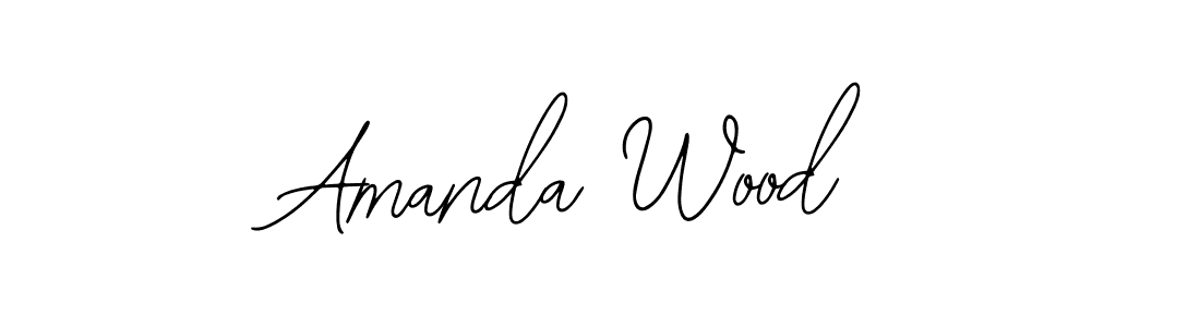 Amanda Wood stylish signature style. Best Handwritten Sign (Bearetta-2O07w) for my name. Handwritten Signature Collection Ideas for my name Amanda Wood. Amanda Wood signature style 12 images and pictures png