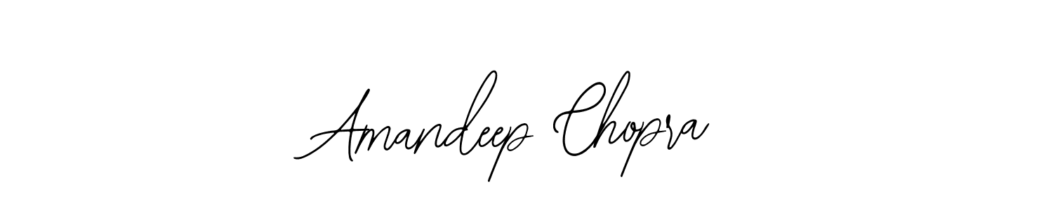 Also You can easily find your signature by using the search form. We will create Amandeep Chopra name handwritten signature images for you free of cost using Bearetta-2O07w sign style. Amandeep Chopra signature style 12 images and pictures png